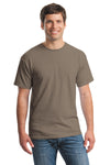 Gildan® - Heavy Cotton™ 100% Cotton T-Shirt.  5000 - Brown Savana