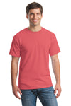 Gildan® - Heavy Cotton™ 100% Cotton T-Shirt.  5000 - Coral Silk