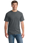 Gildan® - Heavy Cotton™ 100% Cotton T-Shirt.  5000 - Dark Heather