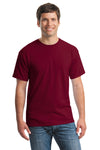 Gildan® - Heavy Cotton™ 100% Cotton T-Shirt.  5000 - Garnet