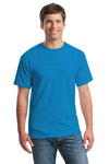 Gildan® - Heavy Cotton™ 100% Cotton T-Shirt.  5000 - Heather Sapphire