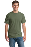 Gildan® - Heavy Cotton™ 100% Cotton T-Shirt.  5000 - Military Green