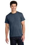 Gildan® - Heavy Cotton™ 100% Cotton T-Shirt.  5000 - Heather Navy