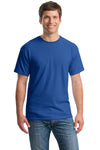 Gildan® - Heavy Cotton™ 100% Cotton T-Shirt.  5000 - Neon Blue
