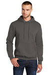 Port & Company ®  - Core Fleece Pullover Hooded Sweatshirt. PC78H - Charcoal