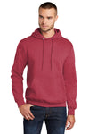 Port & Company ®  - Core Fleece Pullover Hooded Sweatshirt. PC78H - Heather Red