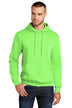 Port & Company ®  - Core Fleece Pullover Hooded Sweatshirt. PC78H - Neon Green