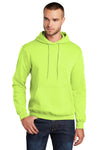 Port & Company ®  - Core Fleece Pullover Hooded Sweatshirt. PC78H - Neon Yellow