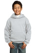 Port & Company ®  - Youth Core Fleece Pullover Hooded Sweatshirt.  PC90YH - Ash