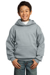 Port & Company ®  - Youth Core Fleece Pullover Hooded Sweatshirt.  PC90YH - Athletic Heather