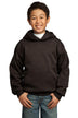 Port & Company ®  - Youth Core Fleece Pullover Hooded Sweatshirt.  PC90YH - Dark Chocolate Brown