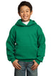 Port & Company ®  - Youth Core Fleece Pullover Hooded Sweatshirt.  PC90YH - Kelly Green