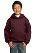 Port & Company ®  - Youth Core Fleece Pullover Hooded Sweatshirt.  PC90YH - Maroon