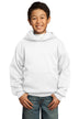 Port & Company ®  - Youth Core Fleece Pullover Hooded Sweatshirt.  PC90YH - White