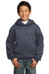 Port & Company ®  - Youth Core Fleece Pullover Hooded Sweatshirt.  PC90YH - Heather Navy