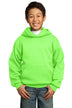 Port & Company ®  - Youth Core Fleece Pullover Hooded Sweatshirt.  PC90YH - Neon Green