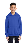 Port & Company ®  - Youth Core Fleece Pullover Hooded Sweatshirt.  PC90YH - True Royal