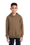 Port & Company ®  - Youth Core Fleece Pullover Hooded Sweatshirt.  PC90YH - Woodland Brown