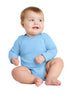 Rabbit Skins™ Infant Long Sleeve Baby Rib Bodysuit. RS4411