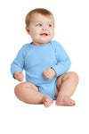 Rabbit Skins™ Infant Long Sleeve Baby Rib Bodysuit. RS4411